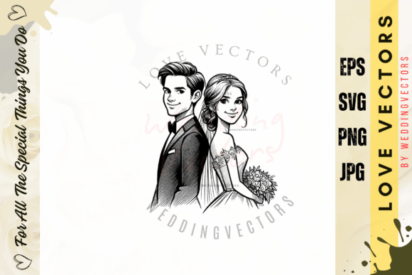 C5000: Capturing Romance in Wedding & Love Vectors