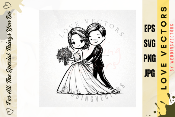C5005: Capturing Everlasting Love in Vector Art