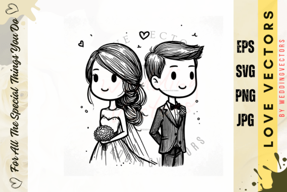 C5028 Wedding Vectors: Where Elegance Meets Emotion