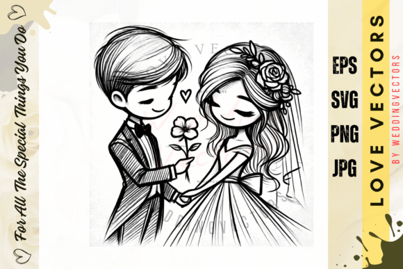 C518 Vectors: Crafting Soft Luxury for Wedding Designs