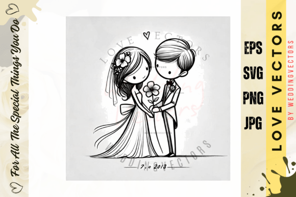 C53: Modern Love Vectors for Your Design Projects