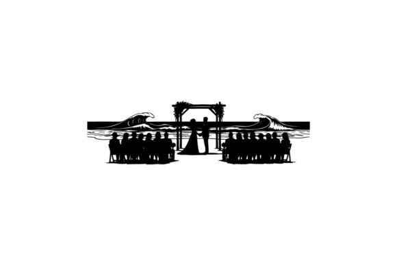 Designing Dreamy Nuptials: The Wedding Ceremony at Beach Arch, Guests W