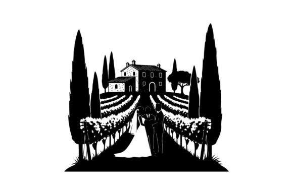 Designing Romance: The Tuscan Vineyard Vector Font