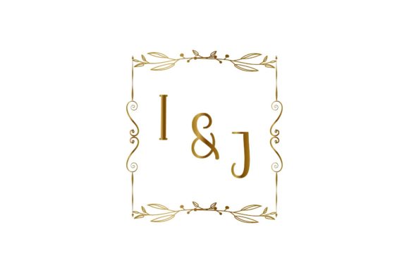 Floral Initials: Crafting a Cohesive Wedding Design