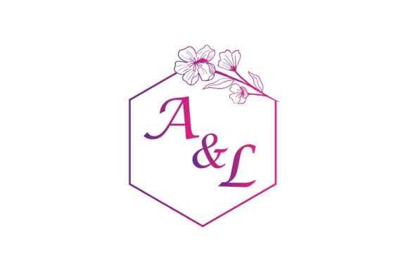 Flower Wedding Ornament Monogram: Elegant Design Assets Unpacked