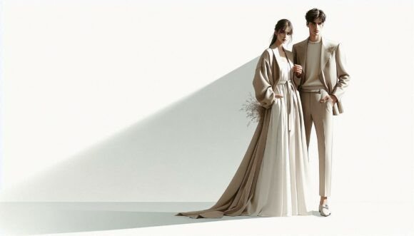 Modern Studio Wedding: Crafting Your Perfect Day with Digital Illustrations