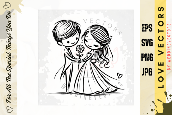 Timeless Romance: The C503 Vector Collection for Wedding Design