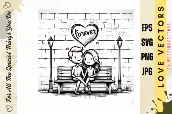 Timeless Romance: The C5031 Love Vectors for Modern Design