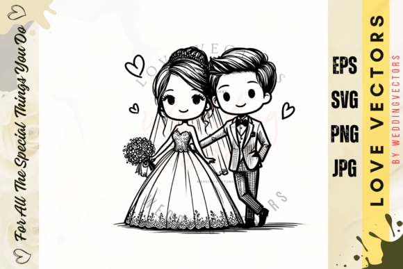 Wedding Couple & Love Vectors: A Designer's Guide to C5001