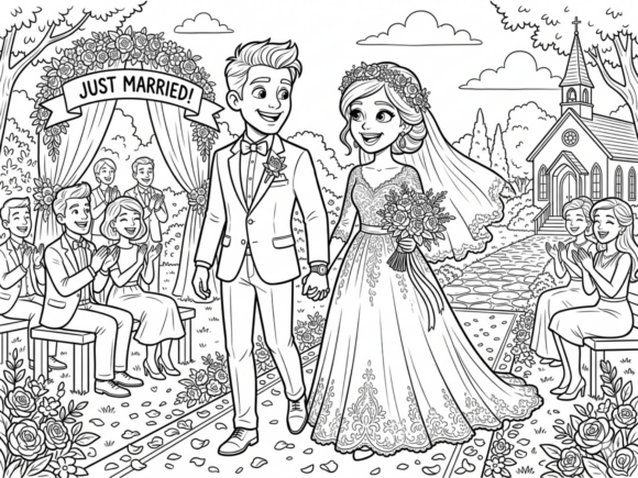 Wedding Day Victor: A Playful Design Asset for Creative Projects